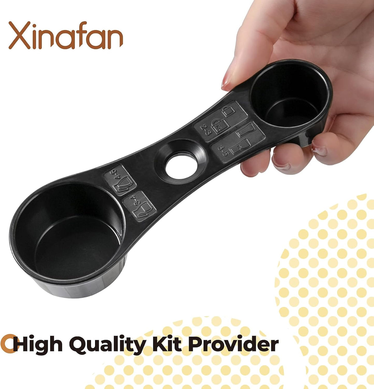 Smart Coffee Scoop for Ninja Coffee Maker CF090 CF091 CF092 CF097 Coffee Measuring Spoon with Scale, Coffee Scoop Replacement for Ninja Carafe Single Serve Espresso Machine Coffee Bar System