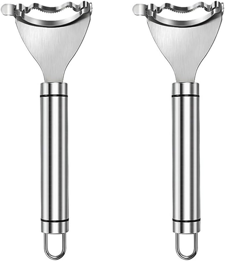 Corn Peeler Cob Stripper, Stainless Steel Cob Remover, Corn Planer Cutter Thresher Scraper, Stripping Tool for Home Kitchen, Corn Scraper