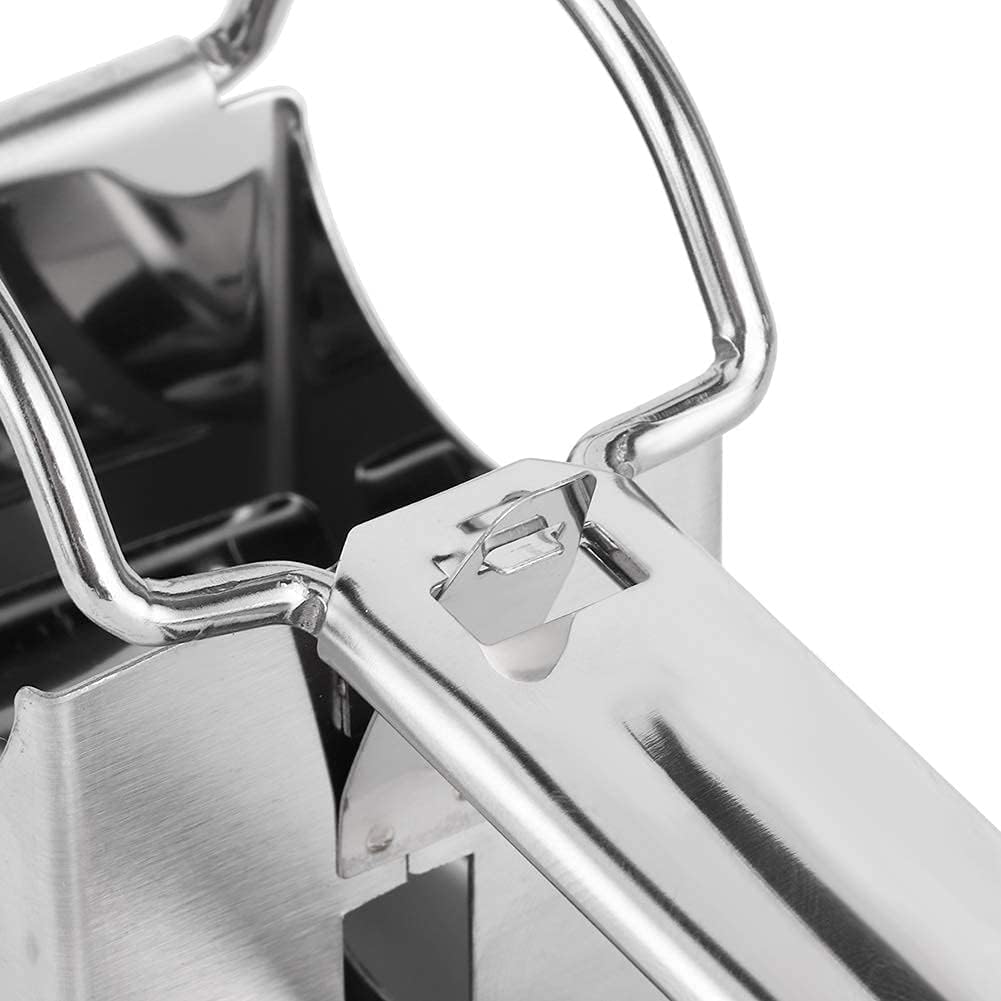 Stainless Steel Rotary Cheese Grater, Hand Crank Cheese Shredder Multifunction Rotatable Cheese Cutter Kitchen Slicing Tool for Hard Cheese, Chocolate & More