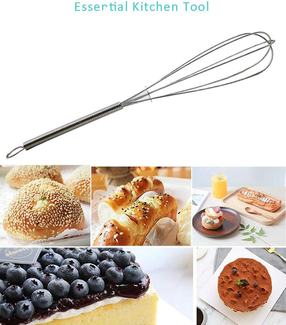 5 Inch Endurance Stainless Steel Mini Whisk/Egg Beater, Set of 12