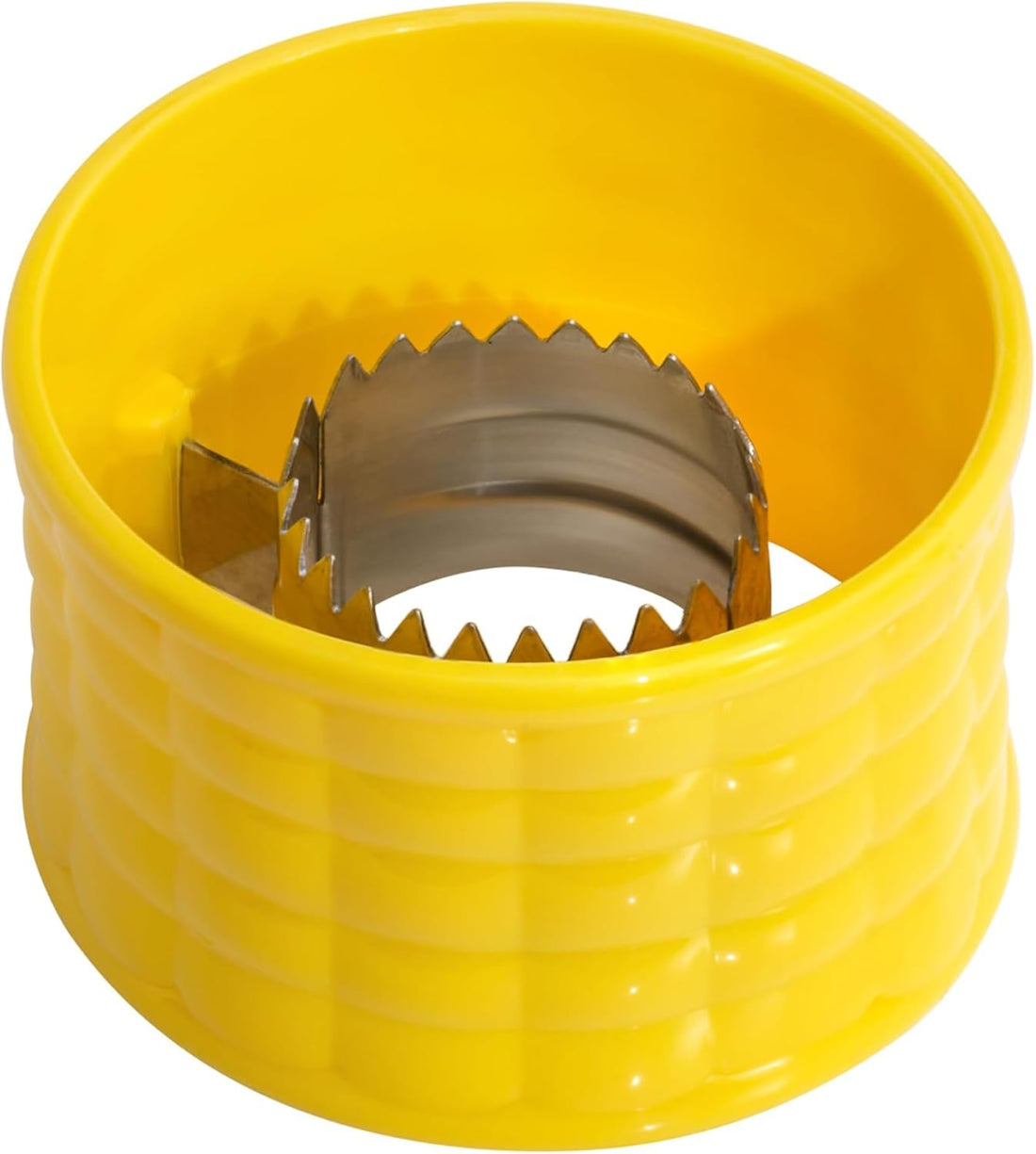 Efficient Corn Stripper for Kitchen – Quick Cob Peeler with Stainless Steel Blade, Ideal for Daily Home Use (Yellow)