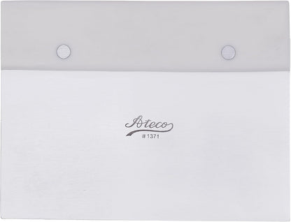 Stainless Handle Bench Scraper, 5.9-Inches by 3-Inches, Stainless Steel