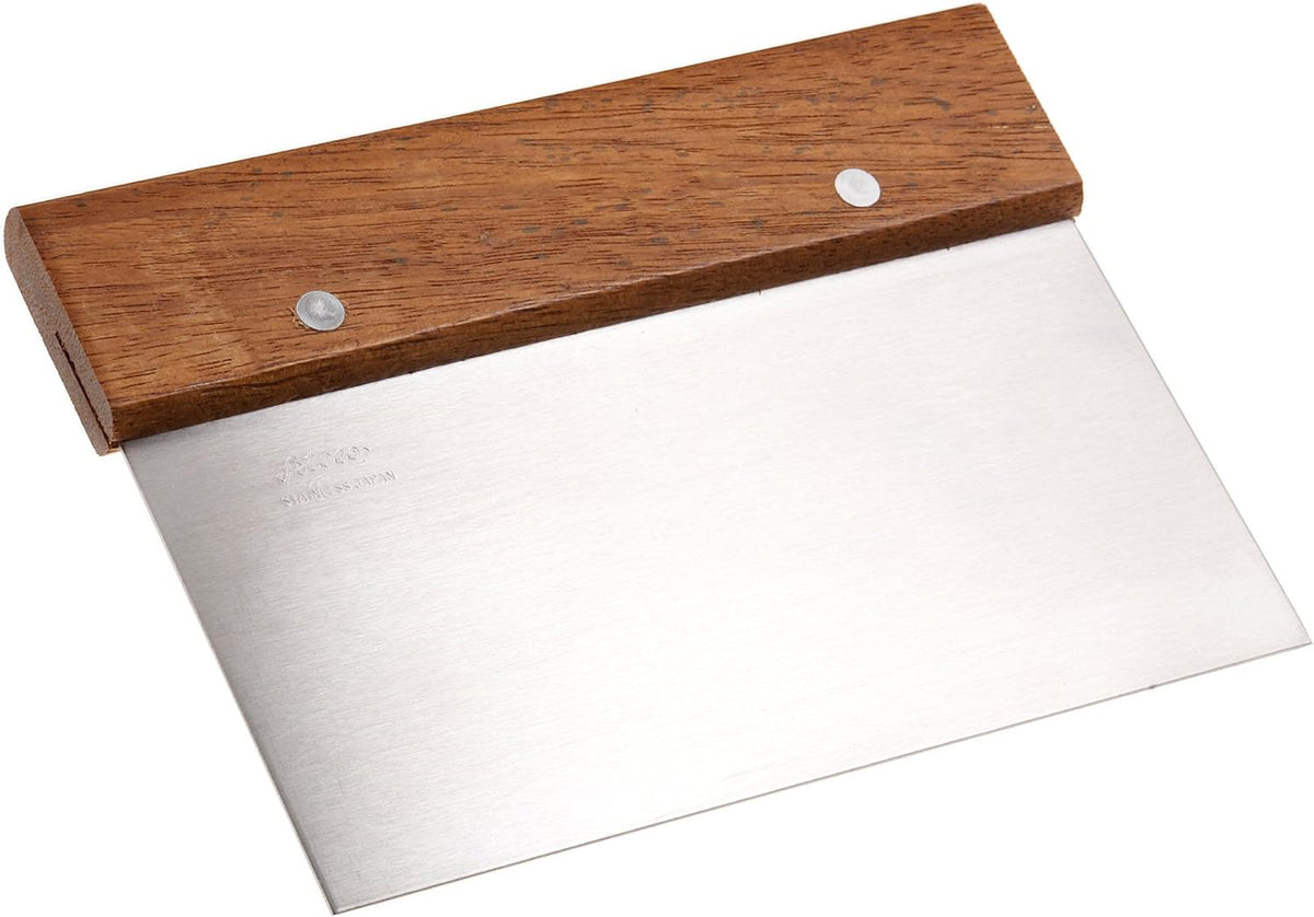 Stainless Handle Bench Scraper, 5.9-Inches by 3-Inches, Stainless Steel