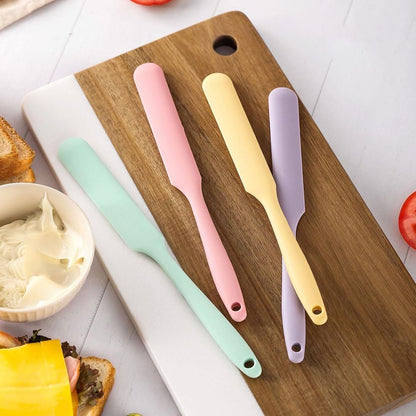 8Pcs Silicone Spatula Set w/Basting Brush – Heat Resistant Rubber Scraper Spatulas for Cooking Baking, Non-Stick Safe, Food Grade BPA-Free, Dishwasher Safe