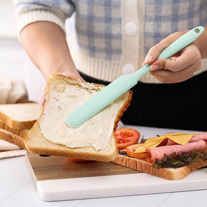 8Pcs Silicone Spatula Set w/Basting Brush – Heat Resistant Rubber Scraper Spatulas for Cooking Baking, Non-Stick Safe, Food Grade BPA-Free, Dishwasher Safe
