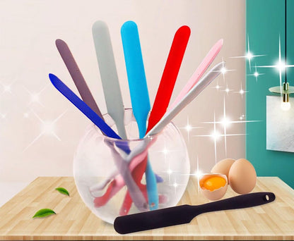 8Pcs Silicone Spatula Set w/Basting Brush – Heat Resistant Rubber Scraper Spatulas for Cooking Baking, Non-Stick Safe, Food Grade BPA-Free, Dishwasher Safe