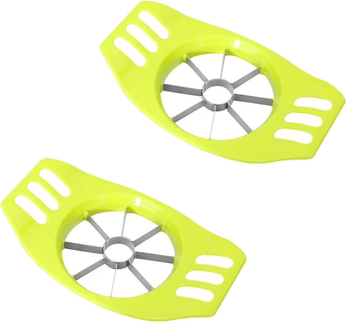 Apple Cutter Professional Apple Slicer Apple Corer Tool, Green, 2 PCS