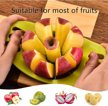 Apple Cutter Professional Apple Slicer Apple Corer Tool, Green, 2 PCS