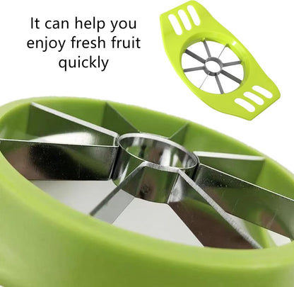 Apple Cutter Professional Apple Slicer Apple Corer Tool, Green, 2 PCS