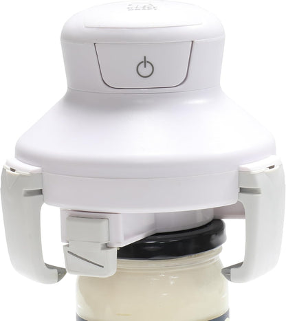 Hands free/Self-Centering, Three-Armed Electric Jar Opener