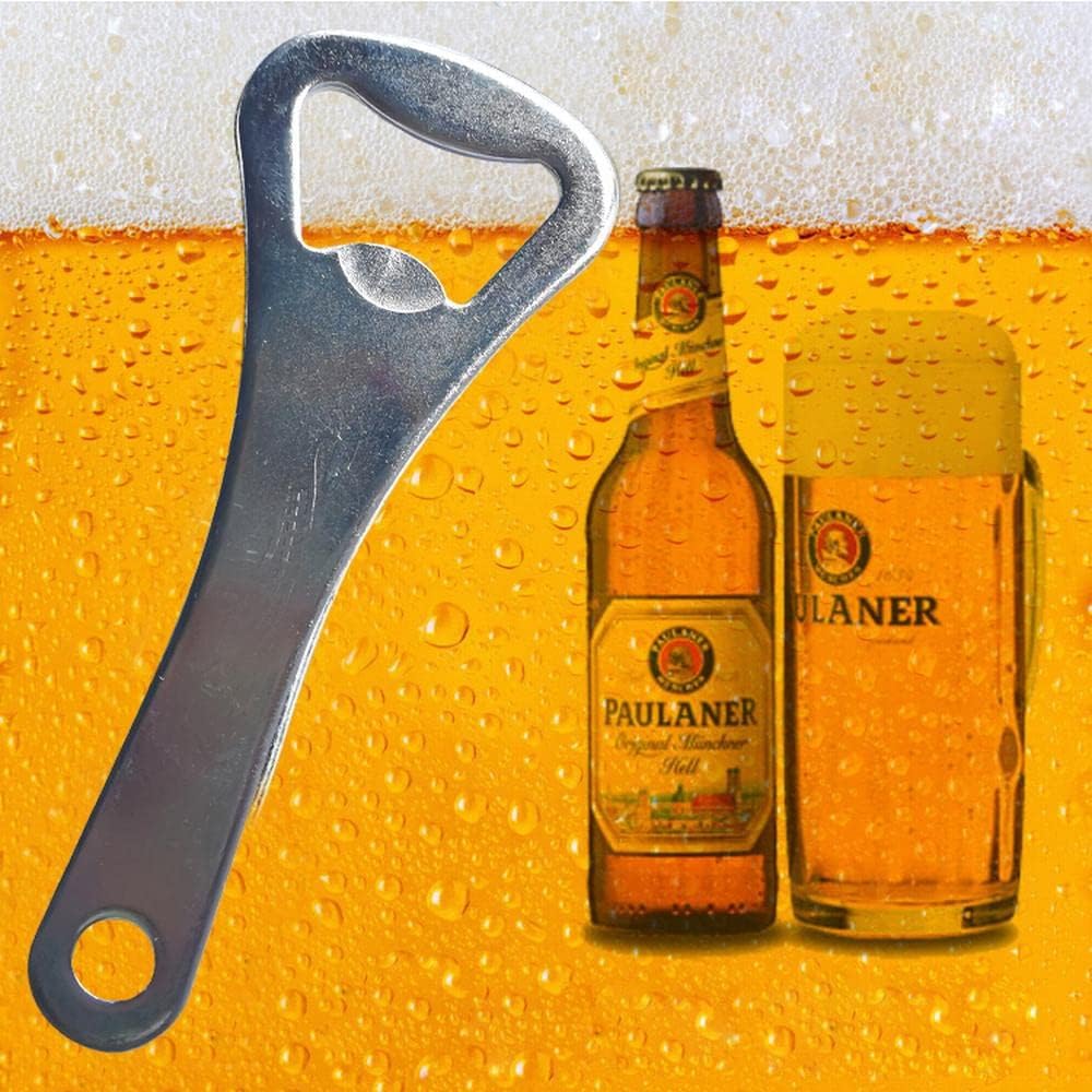 Bottle Opener Bulk,20 Pieces 3.6'' Beer Bottle Opener Keychain Wholesale