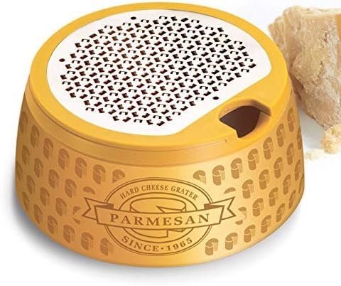 Parmesan Cheese Wheel Grater and Storage, 7-inches