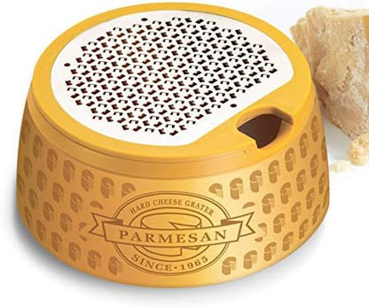 Parmesan Cheese Wheel Grater and Storage, 7-inches