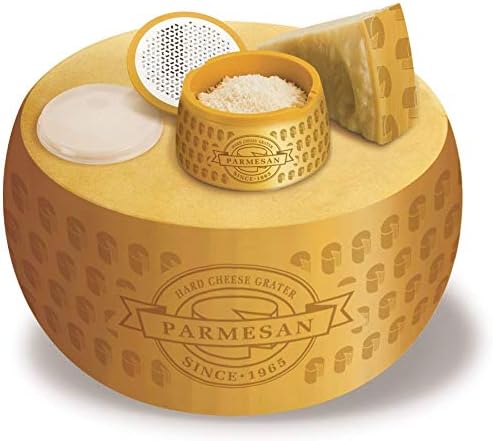 Parmesan Cheese Wheel Grater and Storage, 7-inches