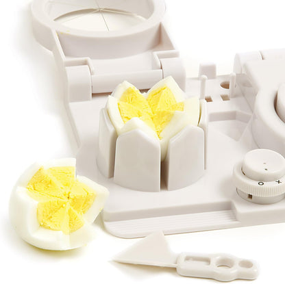 Egg Slicer, Wedger, Pierce with Garnish Tool