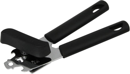 Select Plastic Handle Manual Can Opener, 7.5 inches in Length, Stainless Steel/Black