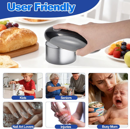 Rechargeable Electric Can Opener for Seniors, Automatic Can Opener Electric