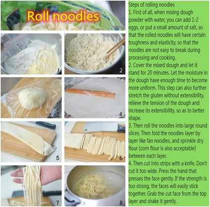 Extra Long Pasta Rolling Pin，31.1×1.38inch/79×3.5cm