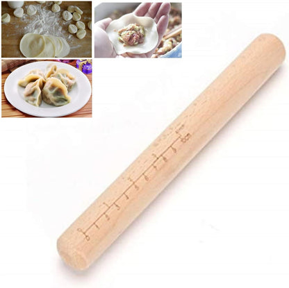 Extra Long Pasta Rolling Pin，31.1×1.38inch/79×3.5cm