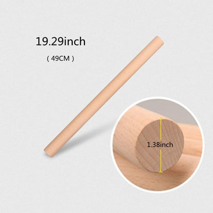 Extra Long Pasta Rolling Pin，31.1×1.38inch/79×3.5cm