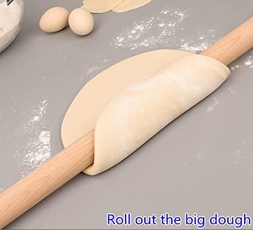 Extra Long Pasta Rolling Pin，31.1×1.38inch/79×3.5cm