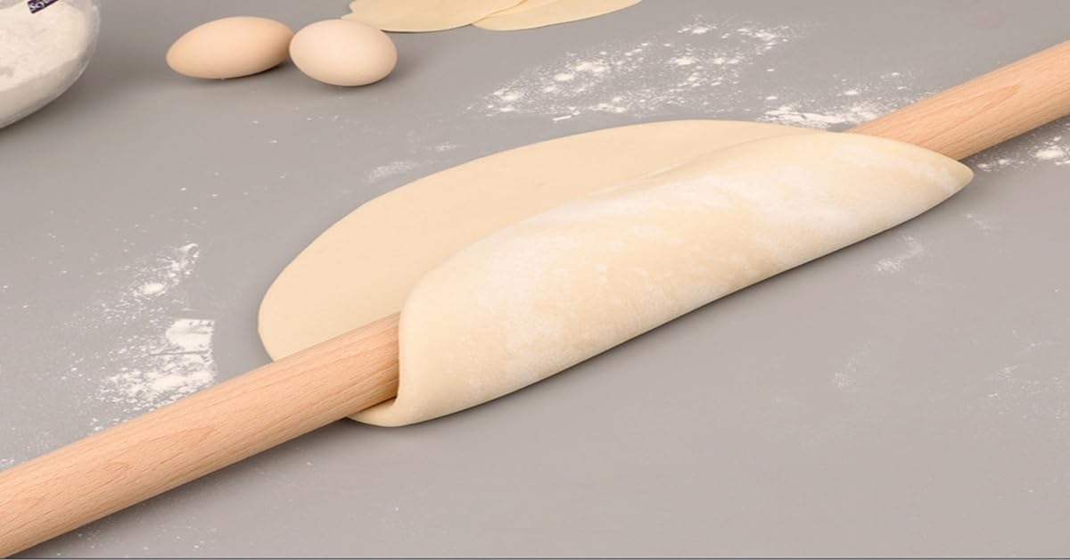 Extra Long Pasta Rolling Pin，31.1×1.38inch/79×3.5cm