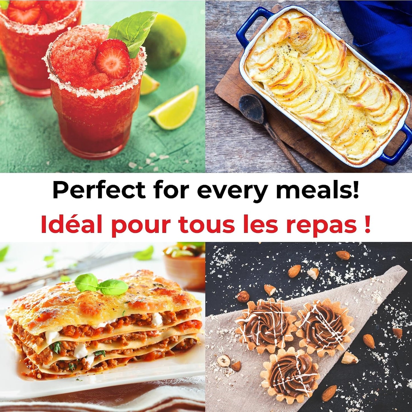 Rotary Drum Grater, 4 Stainless Steel Drums, Slicer & Grater | 4 stainless steel drums. Slice, grate and shave ice. Easy hand crank. Strong suction base. Easy to clean.