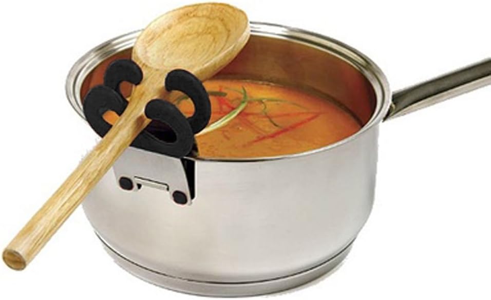 Spoon Pot Clip Handy Kitchen Gadget Organize Cooking