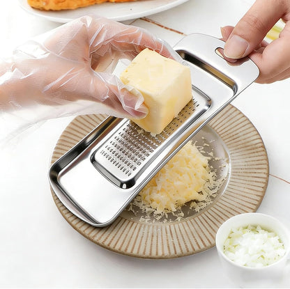 Ginger Grater, Thicken Stainless Steel Ginger Grater Wasabi Garlic Grinding Tools Cheese Grater Not Easily Deformed Garlic Masher,Dishwasher Safe