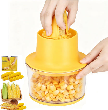 Corn Cob Stripper Tool, Corn Peeler Quickly Remove Kernels From Corn