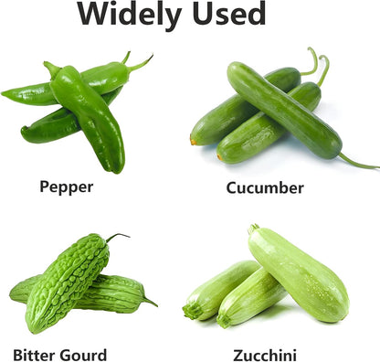 Jalapeno Pepper Corer Stainless Steel Zucchini Cucumber Corers Pepper Seed Remover Tool