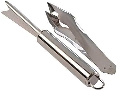 2Pcs Stainless Steel Pineapple Peeler Remover Fruit Slicer Eye Cutter Kitchen Tools