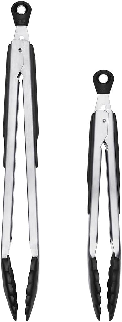 Good Grips 2-Piece Tongs with Nylon Heads Set