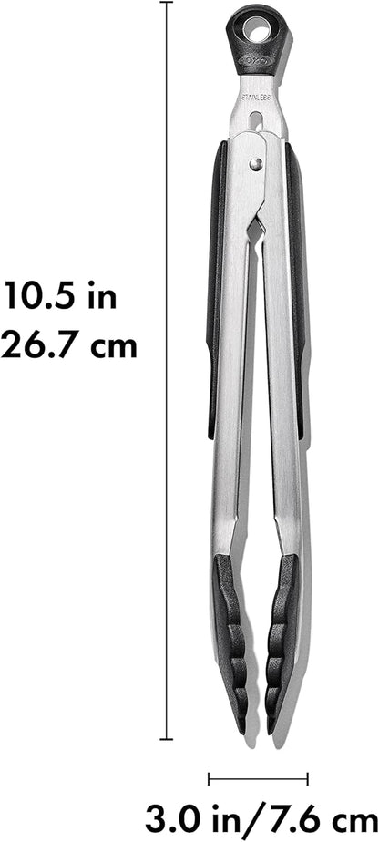 Good Grips 2-Piece Tongs with Nylon Heads Set