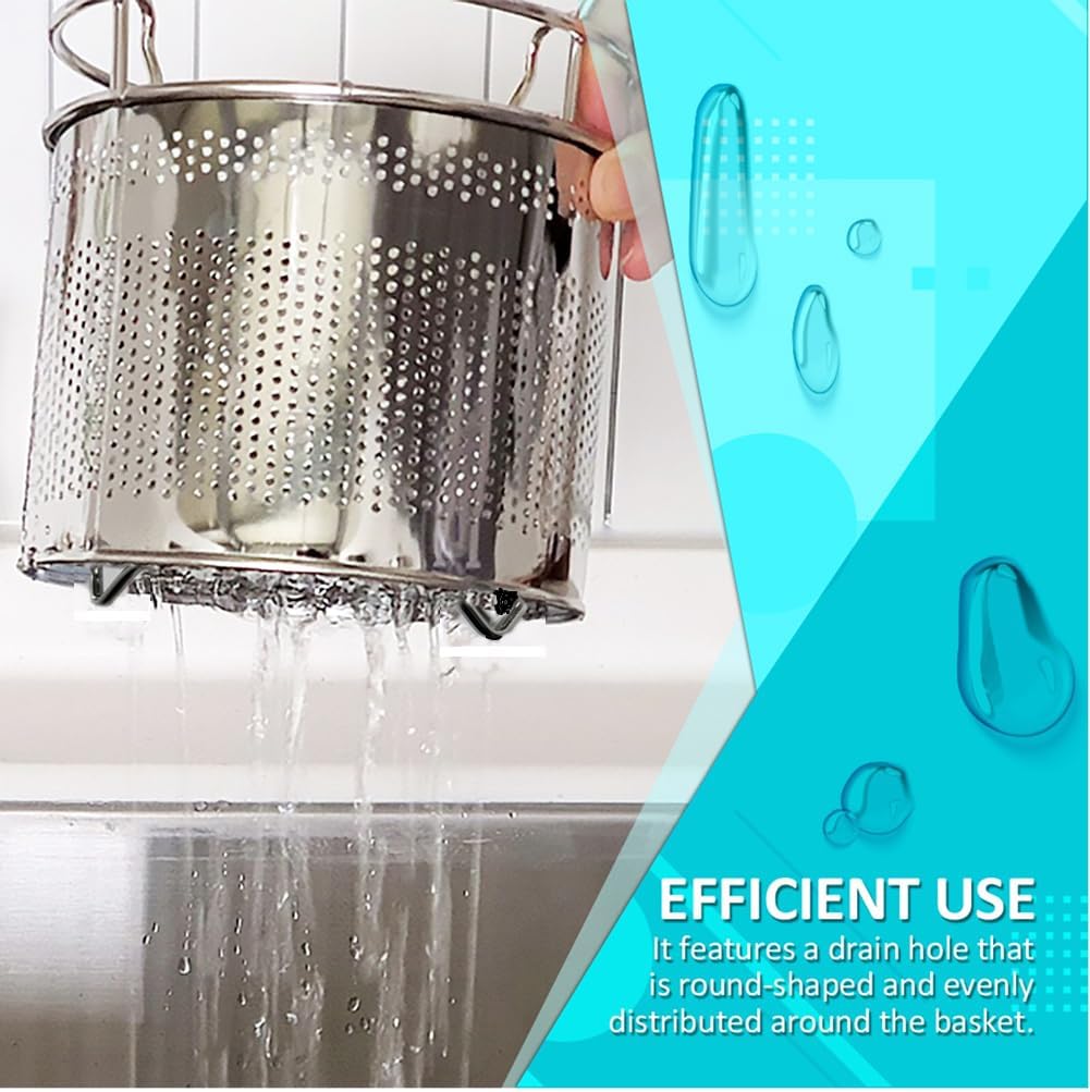 SUS 304 Silverware Basket for Dish Rack, Hanging Utensil Holder