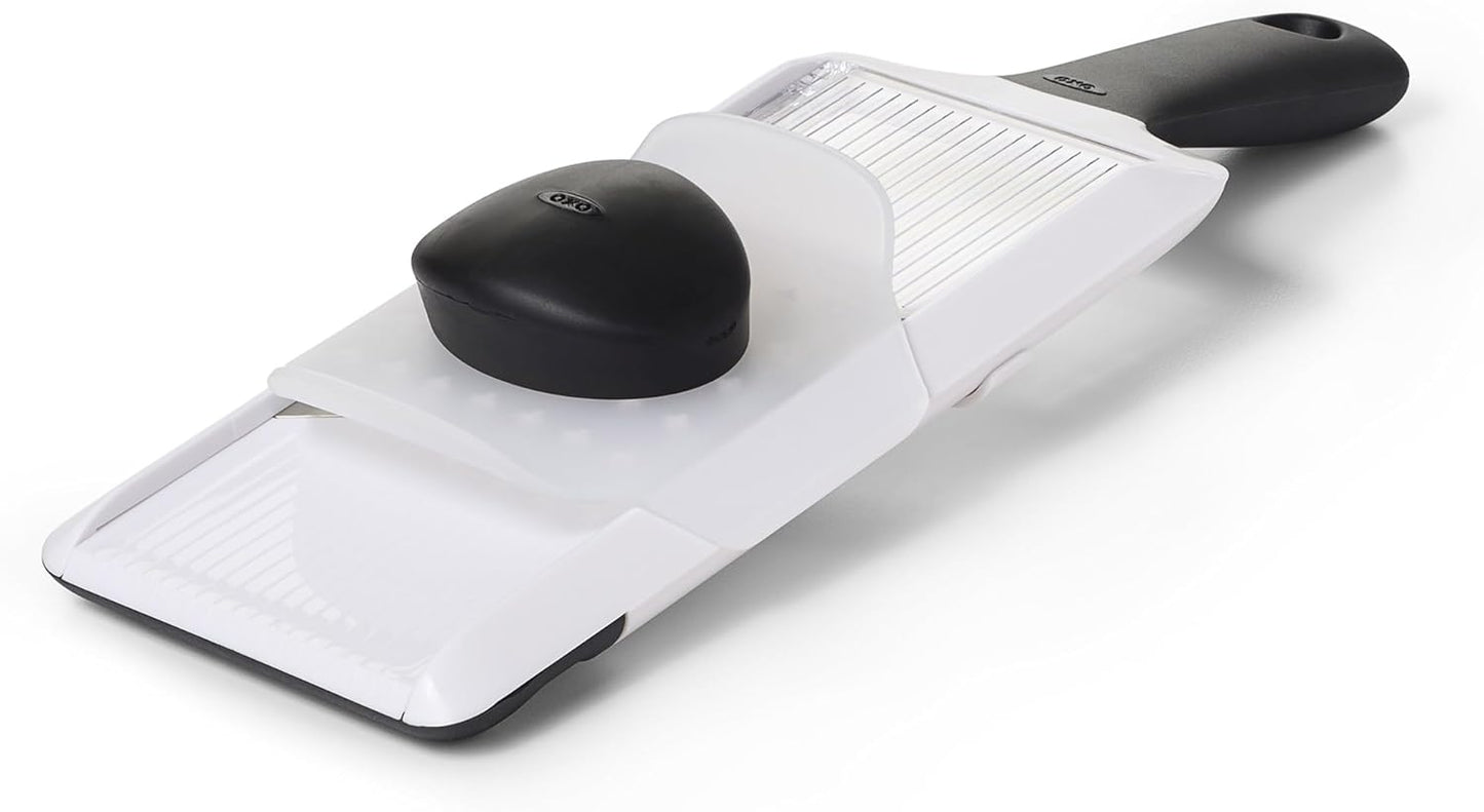 Good Grips Handheld Mandoline Slicer for Kitchen, Adjustable Vegetable Slicer
