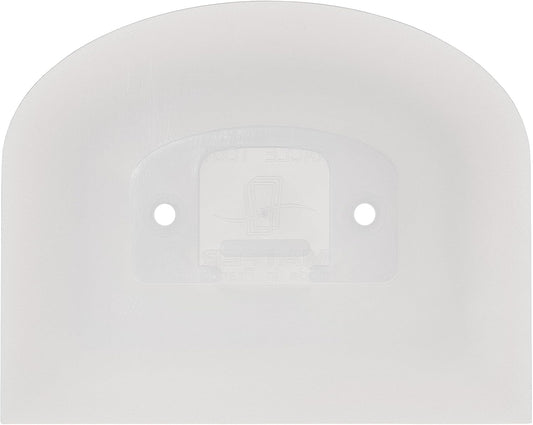 Matfer Bourgeat Bowl Scraper, Multipurpose Dough Scraper, Curved & Straight Flexible Edges