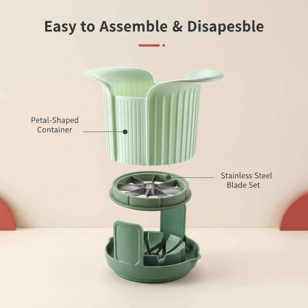 Stainless Steel Apple Corer, Red T-Handle