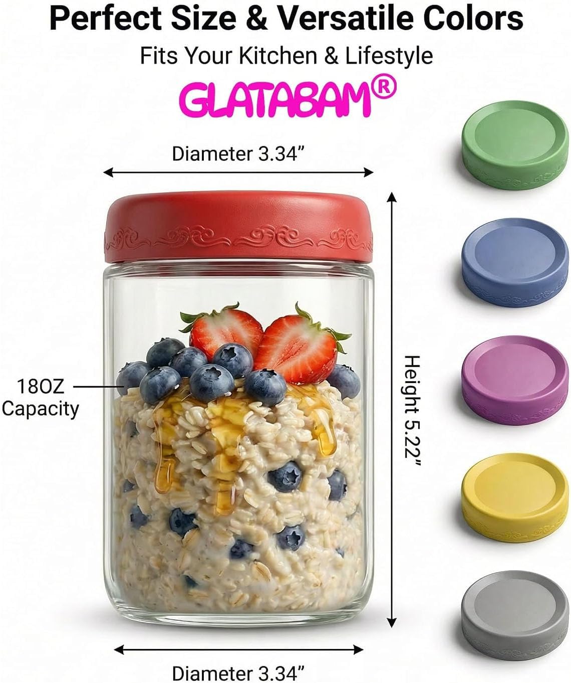 4 OZ Salad Dressing Jar 8 Pack, Airtight Leakproof Bulk Small Glass Sauce Jar with Lids, Reusable for Lunch Box, Bento, Travel & Meal Prep(4 OZ-8Pack)