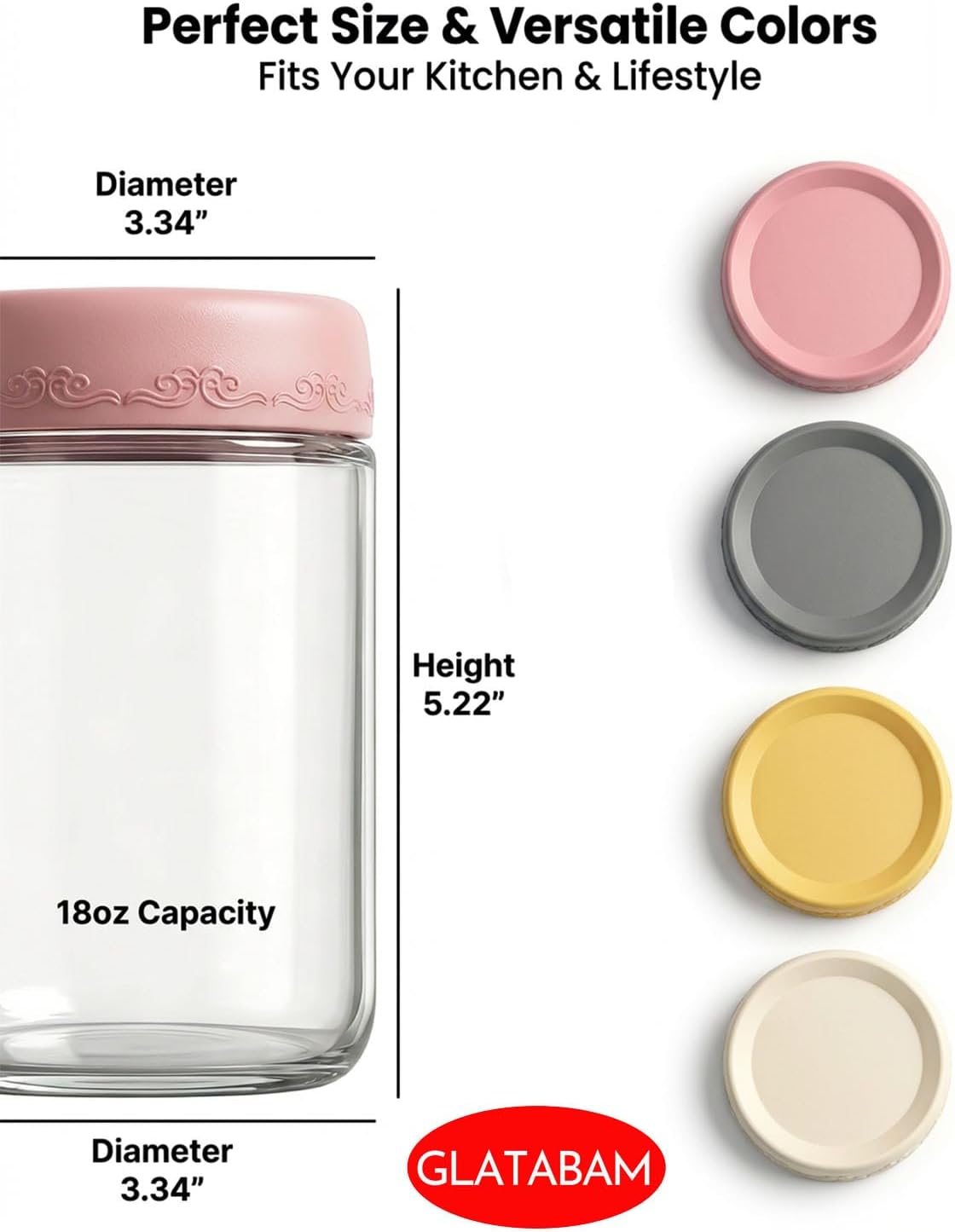 4 OZ Salad Dressing Jar 8 Pack, Airtight Leakproof Bulk Small Glass Sauce Jar with Lids, Reusable for Lunch Box, Bento, Travel & Meal Prep(4 OZ-8Pack)