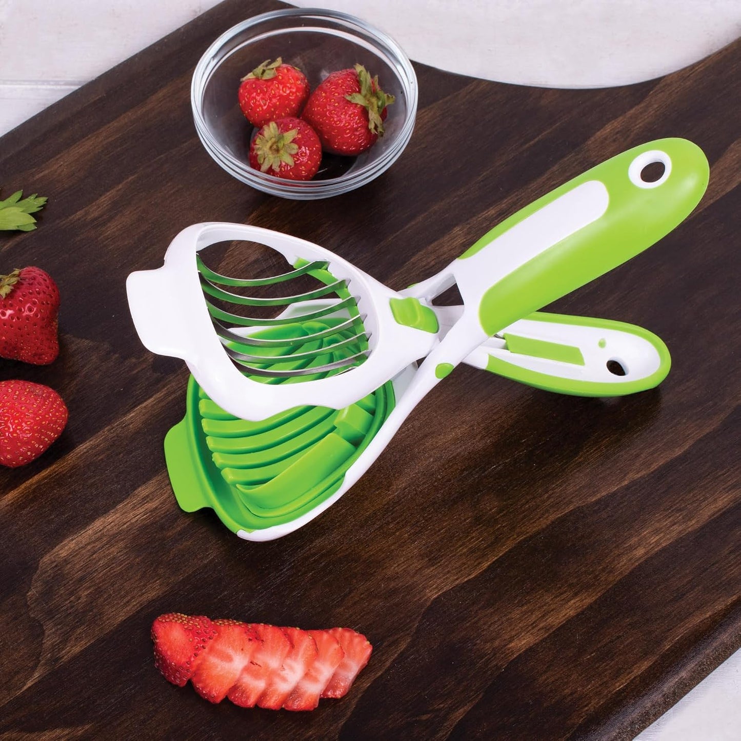 Kitchen Deluxe Mushroom and Egg Slicer, Stainless Steel Wires