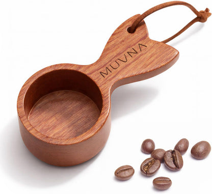 Walnut Coffee Scoop 9g Capacity Nature Wooden Measuring Spoon