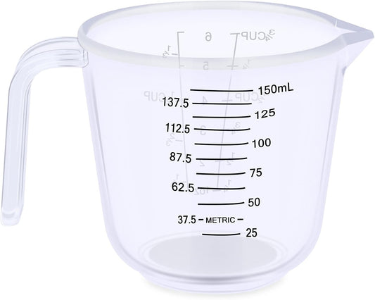 Measuring Cup, 3/4 Cup, Clear