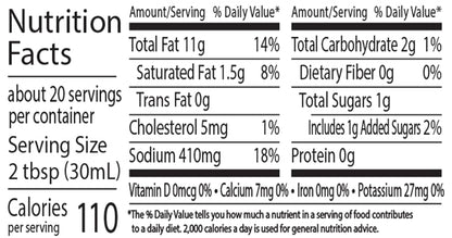 Buffalo Ranch Dressing, 20 FZ