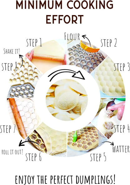 Russian Ravioli Maker Dumplings Mold Pelmeni Metal Mold Siberian Pelmeni Meat Dumpling Maker Machine Ravioli Cutter 1302439