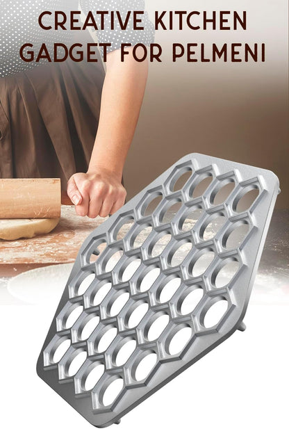 Russian Ravioli Maker Dumplings Mold Pelmeni Metal Mold Siberian Pelmeni Meat Dumpling Maker Machine Ravioli Cutter 1302439