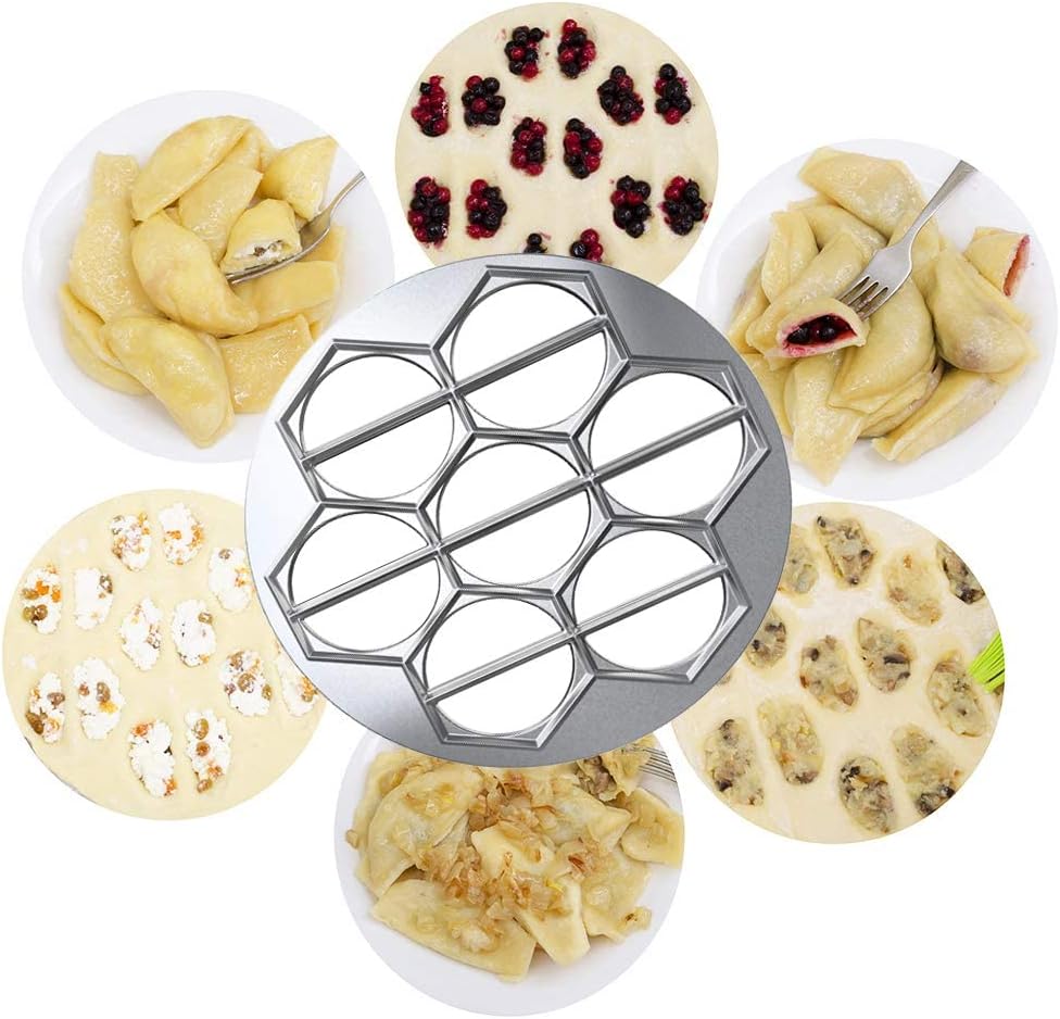 Russian Ravioli Maker Dumplings Mold Pelmeni Metal Mold Siberian Pelmeni Meat Dumpling Maker Machine Ravioli Cutter 1302439