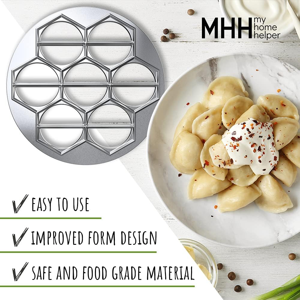Russian Ravioli Maker Dumplings Mold Pelmeni Metal Mold Siberian Pelmeni Meat Dumpling Maker Machine Ravioli Cutter 1302439