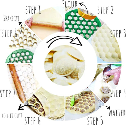 Russian Ravioli Maker Dumplings Mold Pelmeni Metal Mold Siberian Pelmeni Meat Dumpling Maker Machine Ravioli Cutter 1302439