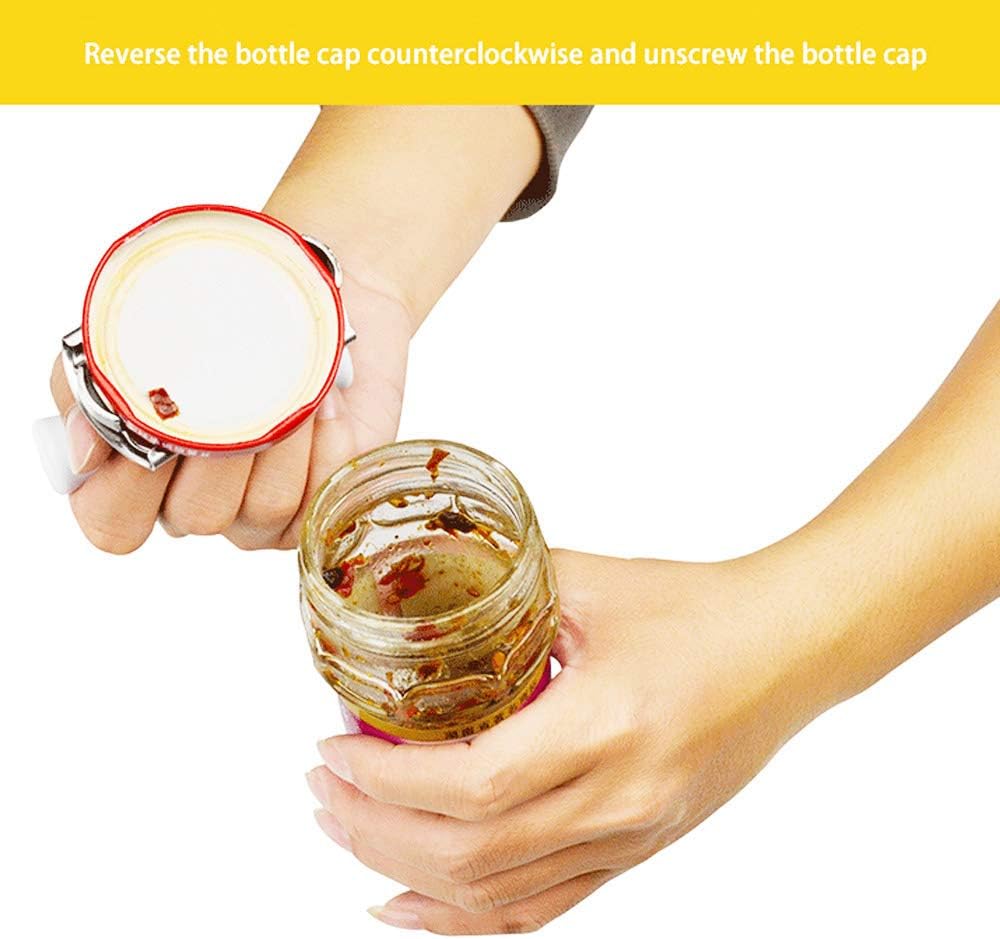 Jar Opener Cap Crack Seniors - Can Open Lid Top Effortless Opening Gripper